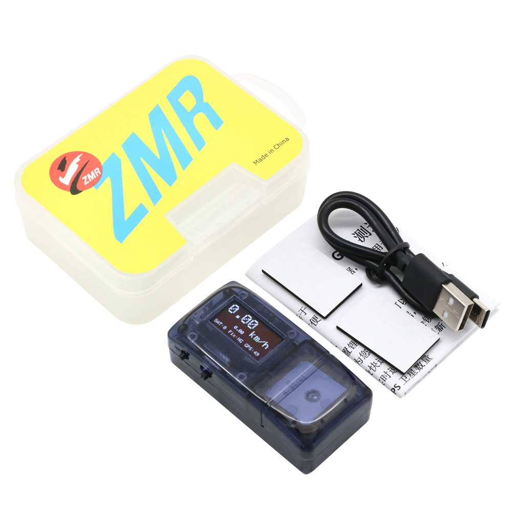 Drone Racing Vtx - ZMR detektor kecepatan GPS spidometer, baterai