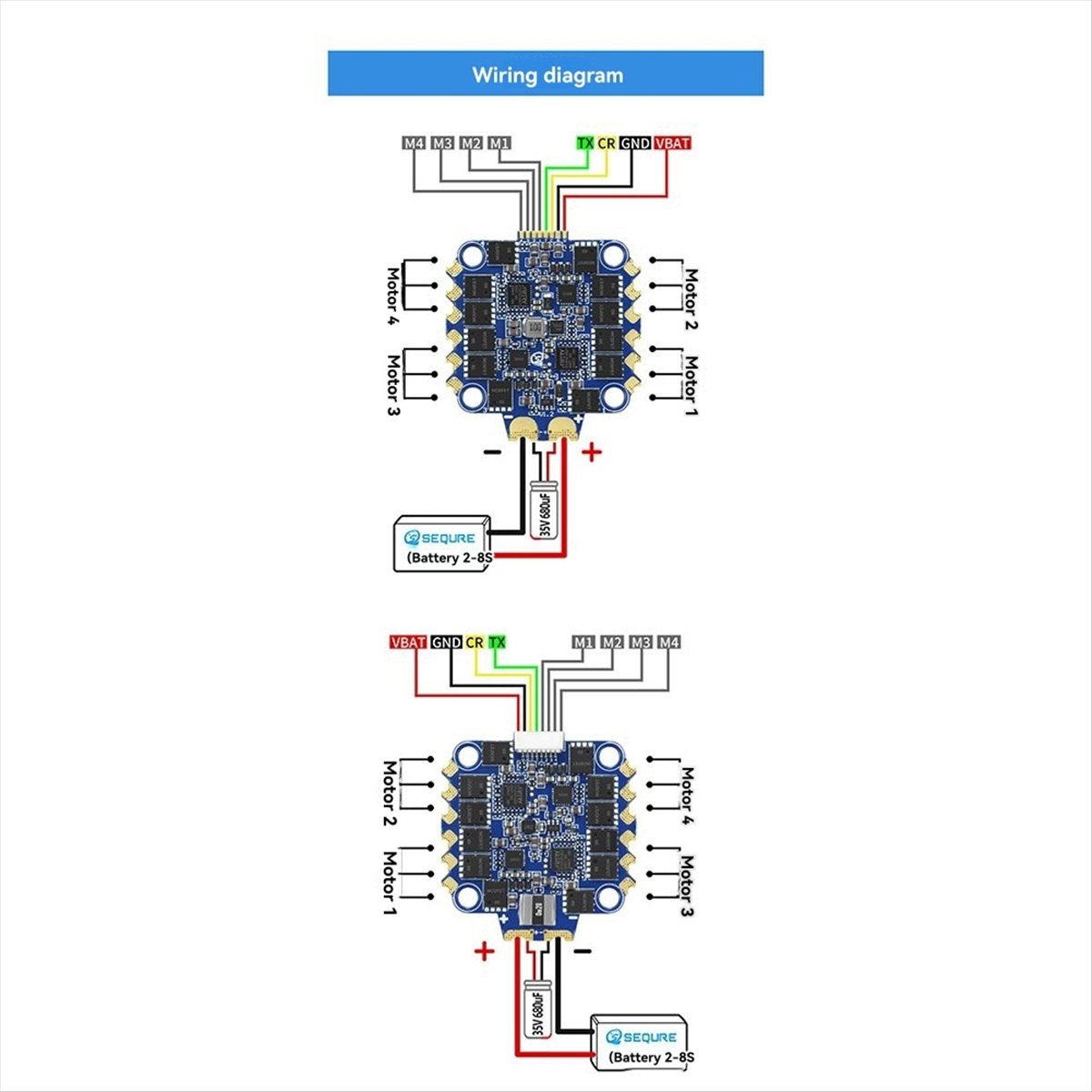 Drone Racing Charger - M85K Blueson A2 128KHz 4IN1 Pengontrol