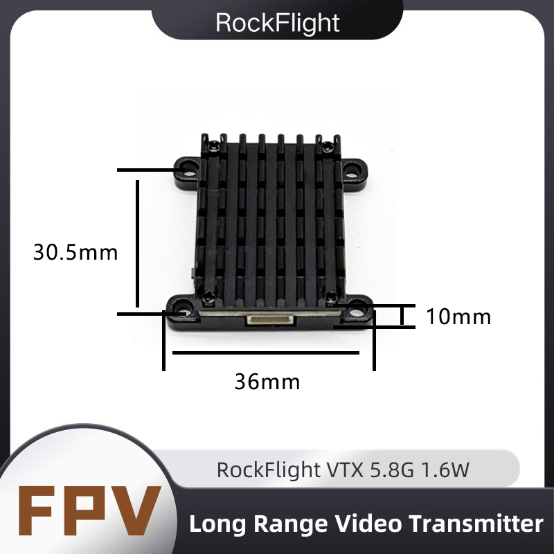 RockFlight TX663 VTX 5.8G 48CH - Drone Racing Transmitter ulasan dan harga