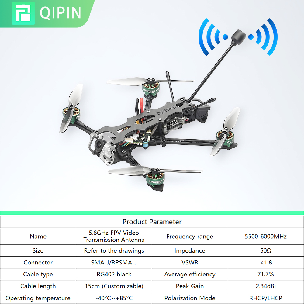 1 Buah Antena RHCP/LHCP Pemanc - Drone Racing Transmitter ulasan dan harga
