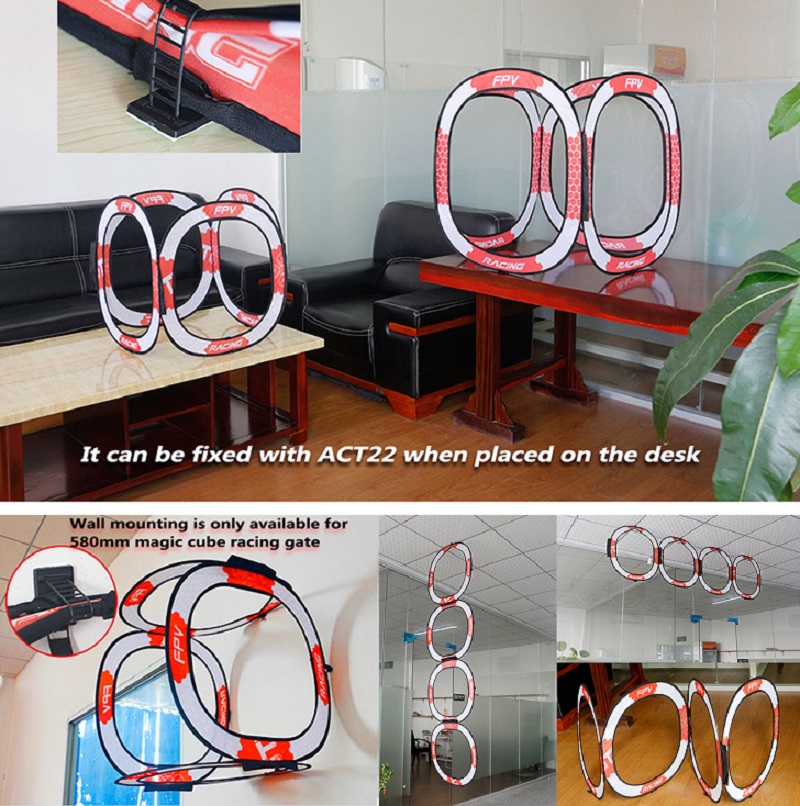 Gerbang Balap FPV 780mm Tanpa  - Drone Racing Flag ulasan dan harga