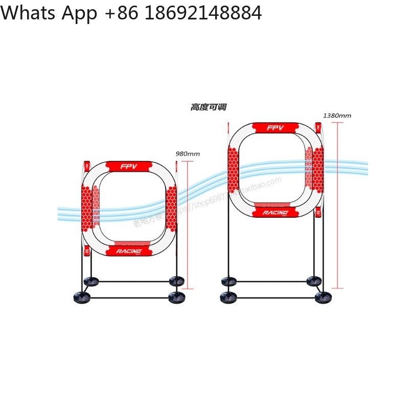 Gerbang Lengkung Melingkar 765 - Drone Racing Gate ulasan dan harga