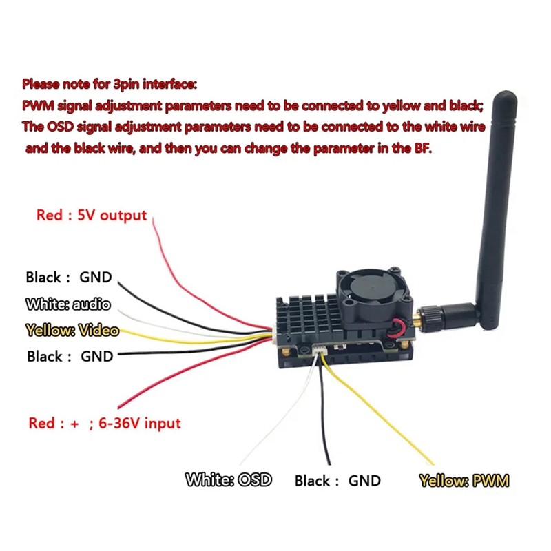 Transmitter Nirkabel FPV 5.8Gh - Drone Racing Transmitter ulasan dan harga